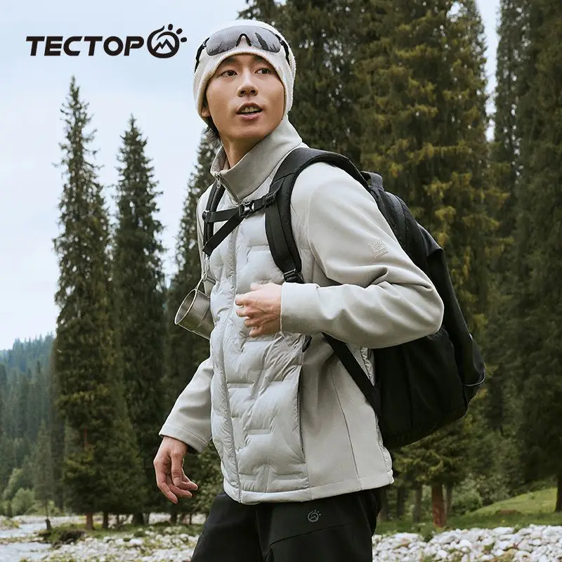 Outdoor Lightweight White Down Jacket Men Women Winter Puffer Jackets for Couples Ultra Light Hiking Sports Outerwear JK-090