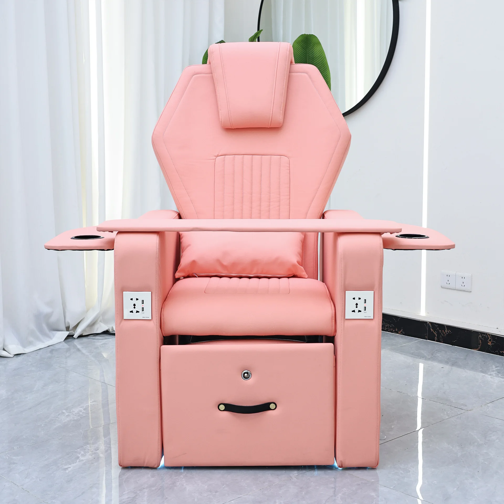 

Салон красоты AA, маникюрный салон, диван, массажное кресло для ног, электрический массажный диван для ног, диван для замачивания ног