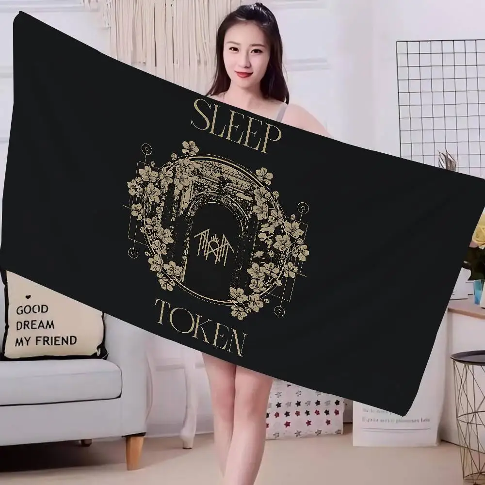 Popular Band S-Sleep T-Token Beach Towel Colorful Bath Towels for Girl Microfiber Quick Dry Custom Sand Free Beach Spa Gym Pool