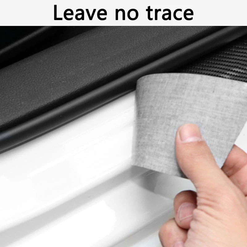 Car Door Sill Carbon Fiber Threshold Trunk Bumper Sticker Protector Strip For Genesis EQ900 G70 G80 G90 GV60 GV70 GV80 GV90﻿﻿