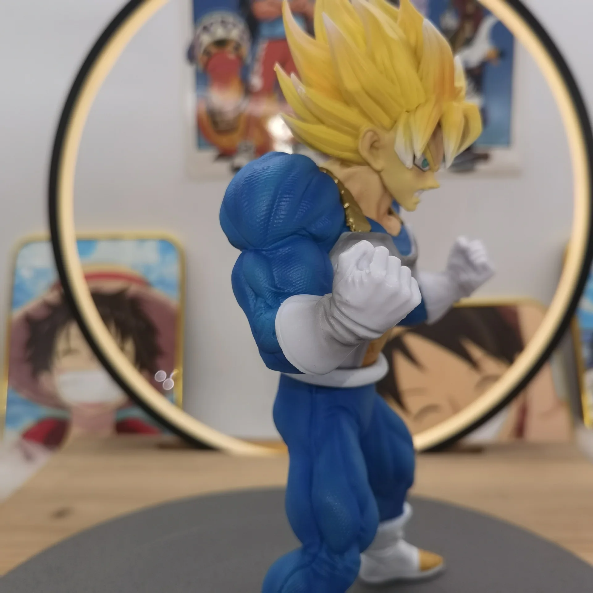 26 سنتيمتر أنيمي لعبة دراغون بول تدريب العضلات سون جوكو الشكل سوبر سايان نموذج لعبة ديناميكية هدية جمع حلية عمل الشكل البلاستيكية