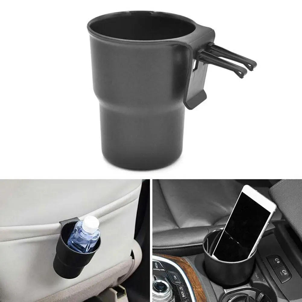 Multifunctional Car Cup Holder Air Vent Mount Seat Back Hanging Stand Bottle Drinks Storage Holders Auto Interior Organizers