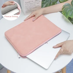 Laptop Sleeve Bag Case 13 13.3 14 15.4 16 Voor DELL Xiaomi Huawei Notebook Pouch Carrying Macbook Air 13.6 M2 Pro 2022 Schokbestendig