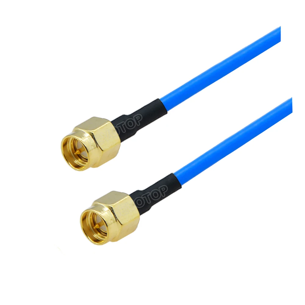 1Pcs RG405 Cable SMA Male to SMA Male RF Coaxial Cable High Frequency Test Cable 50Ohm 5CM 10CM 15CM 20CM 25CM 200CM