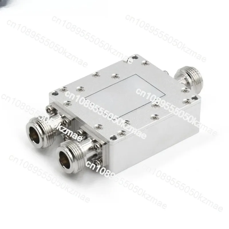 0.5-6GHz N-Type Female RF Power Divider 1-in-2 WiFi Signal Divider with Circuit Breaker Protection