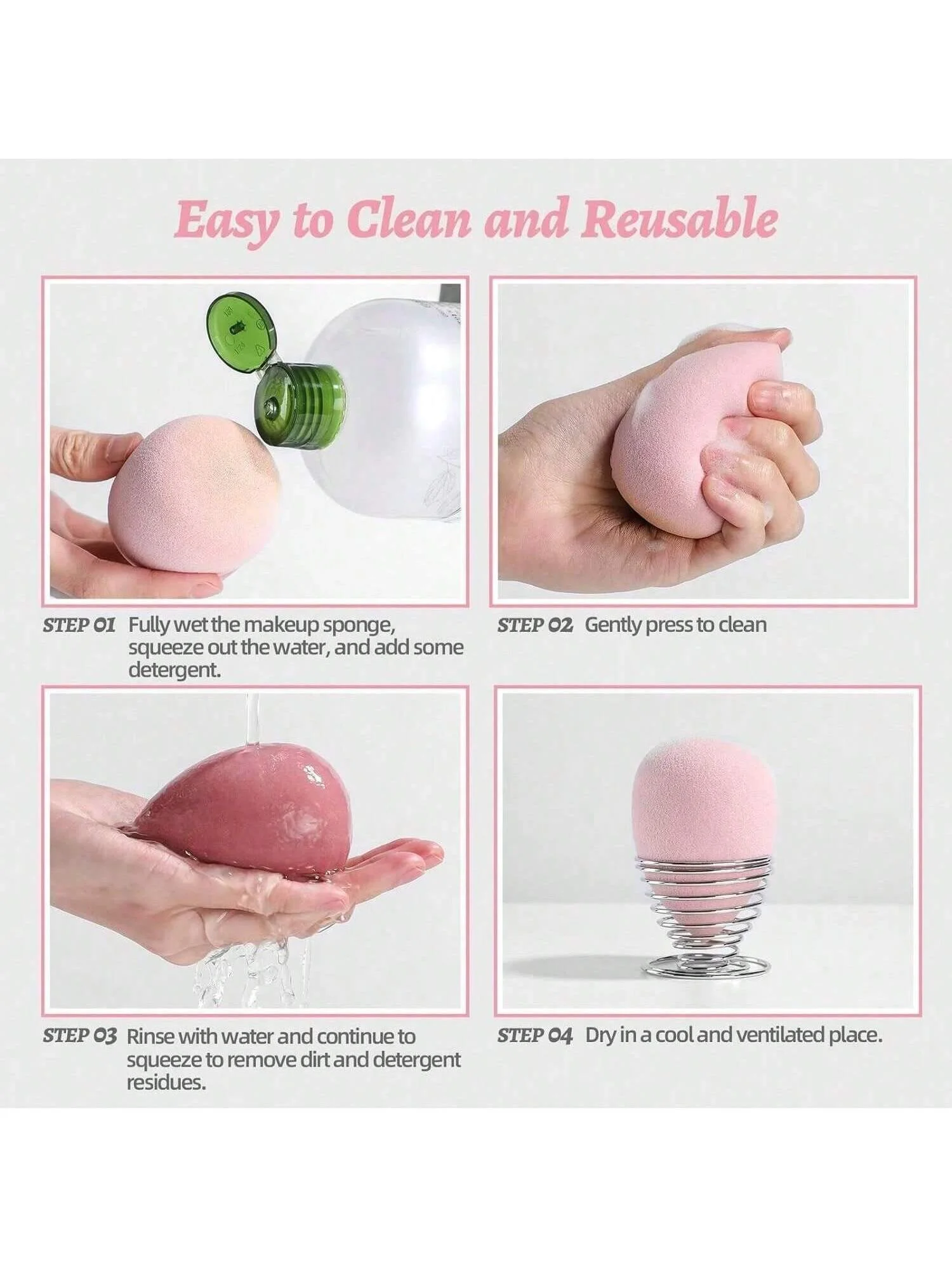 7 Stuks Populaire Blenders In Make-Up Spons Blender Set Voor Foundation Cosmetica Voor Foundation Cream