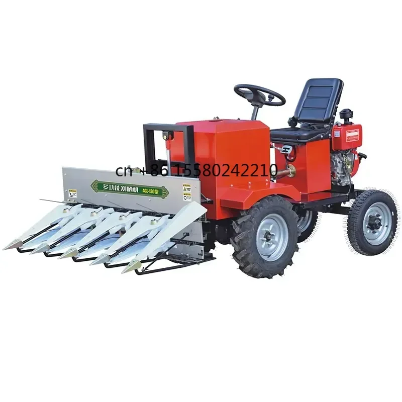 Price Hand Pushing Stable Alfalfa and Moxa Harvester Forage and Grains Combine Reaper