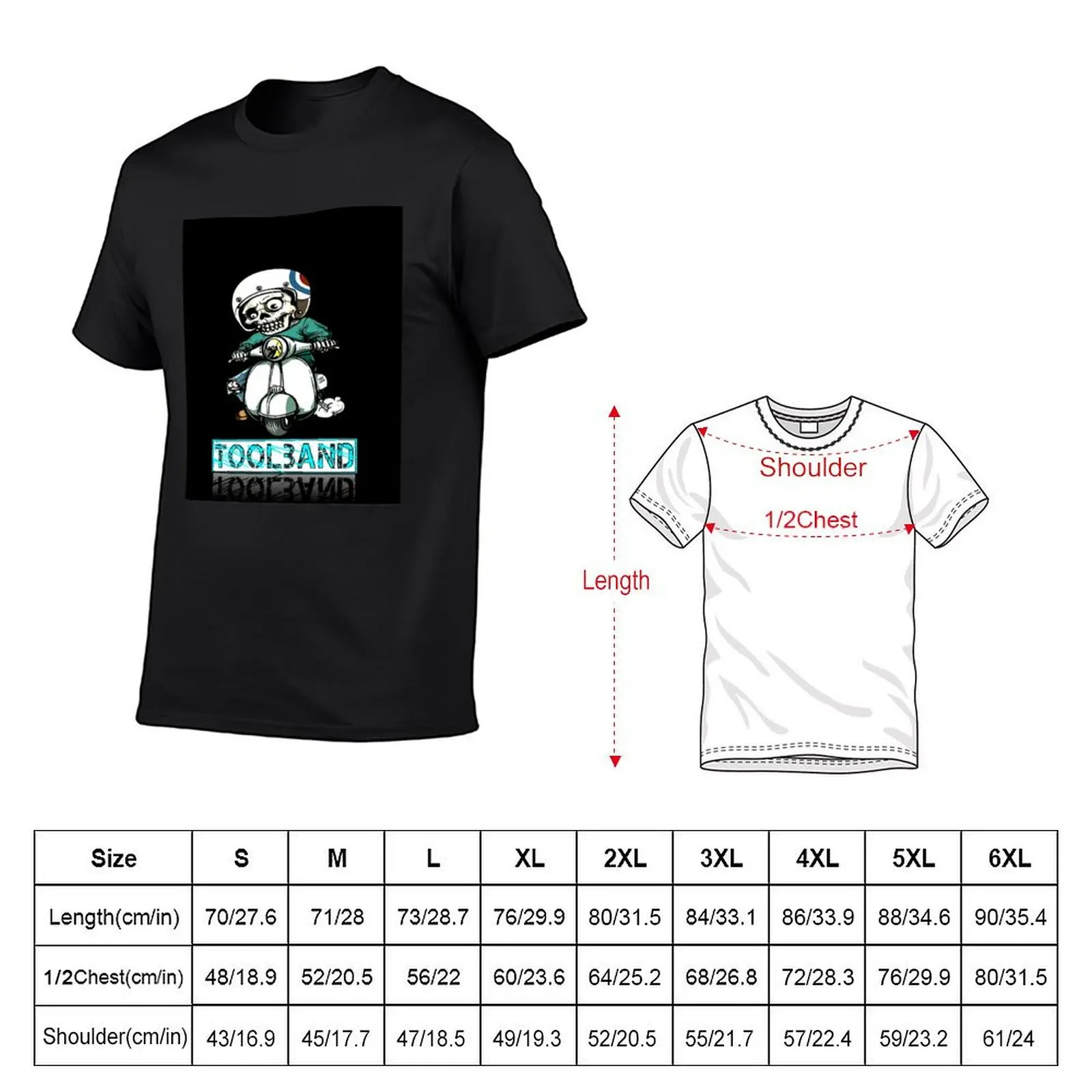 Toolband Active T-Shirt anime clothes cotton graphic tees aesthetic clothes heavyweights mens graphic t-shirts funny