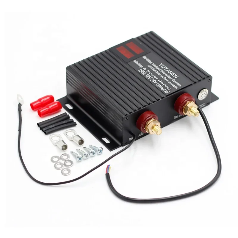 High Quality 12V24V With Voltage Display Management Control Double Battery Charging Isolator Battery Separator