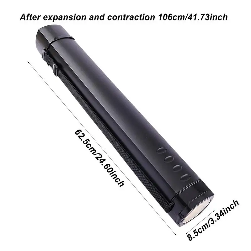 Poster Holder Tube Blueprint Holder With Strap Extendable Poster Storage Portable Storage Tube Blueprint Storage For Posters