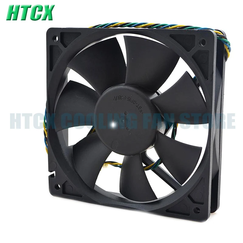 New 12025 12cm 12V0.80A 4-wire Automatic Speed Control Large Air Volume Fan AFB1212SH