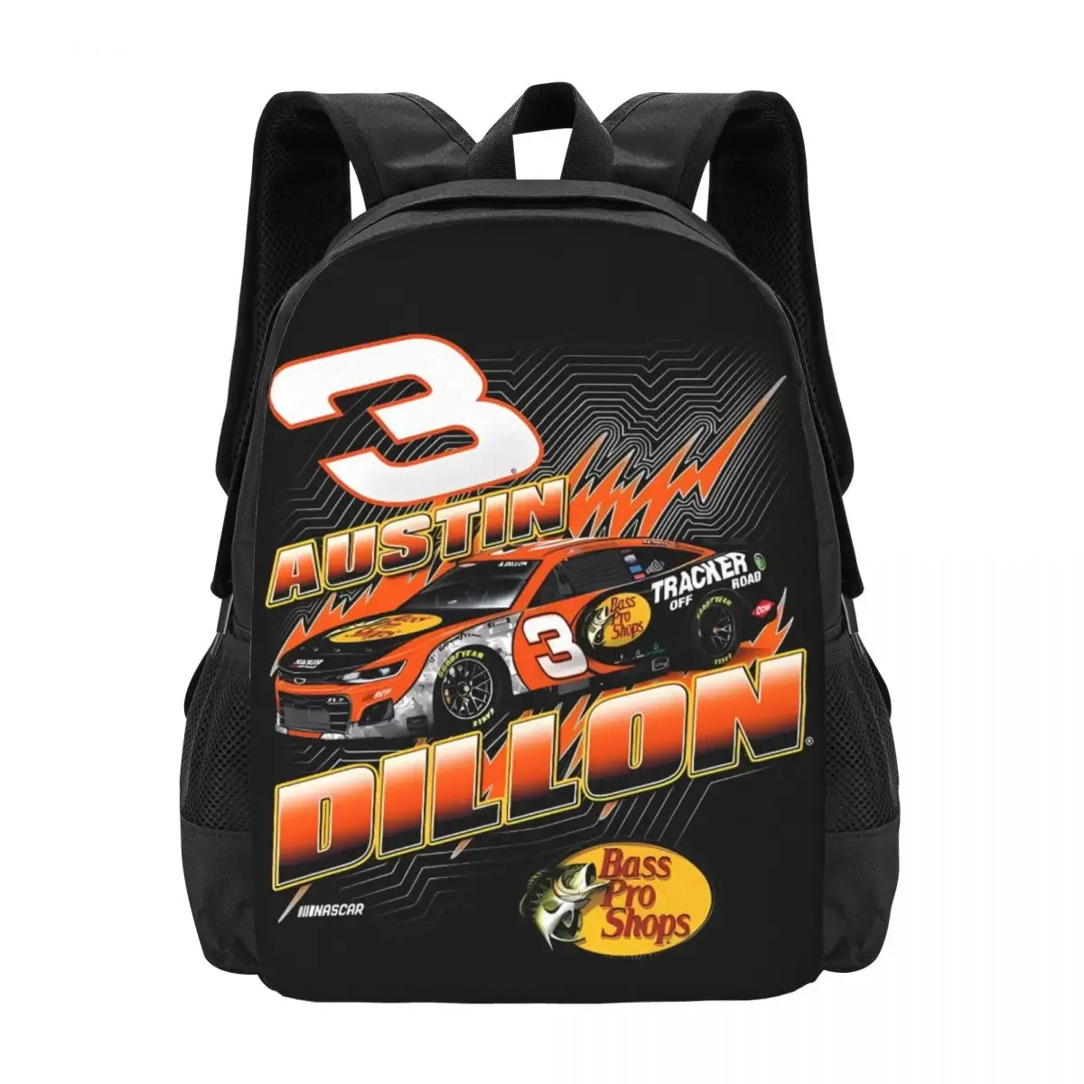 Austin Dillon 3 Travel Laptop Backpack, Business College School Computer Bag Gift for Men & Women