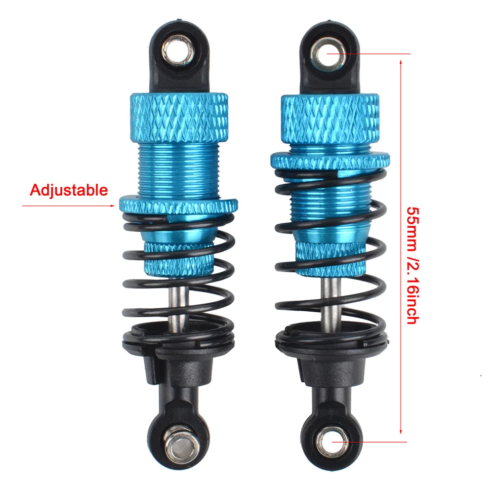 1/10 Drift Car Aluminium Oil Shocks Dampers for Tamiya TT02 HSP HPI Redcat Yokomo Kyosho On Road Touring Racing Upgrade Parts