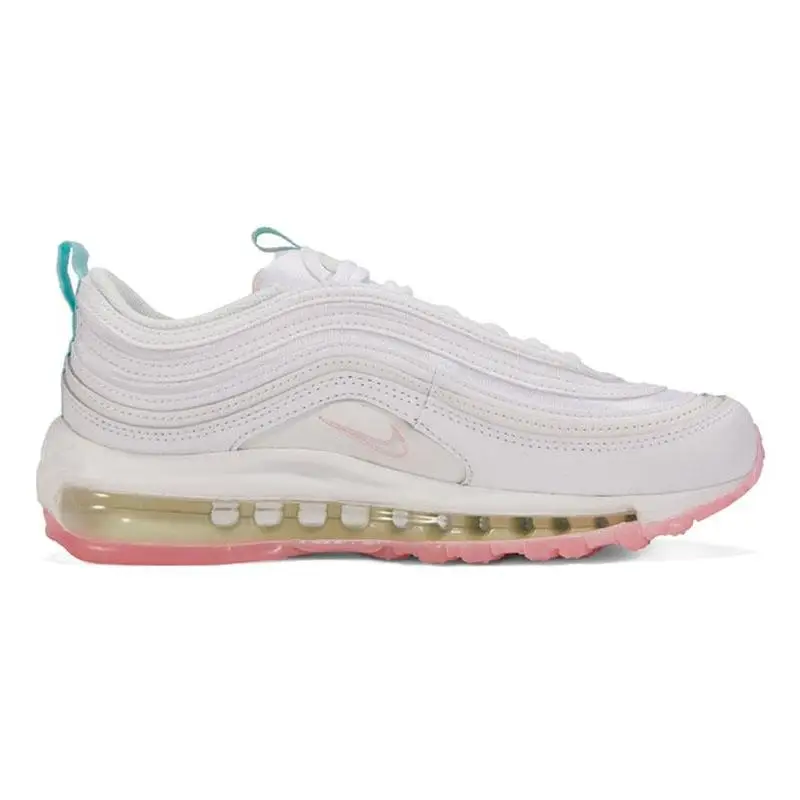 NIKE Nike Air Max 97รองเท้าผ้าใบผู้หญิงสีขาวเขียวไม่ DJ1498-100