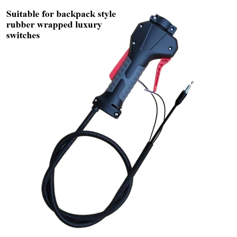 Applicable To Knapsack Lawn Mower Lawn Brush Cutter Rice Harvester Parts Dual Purpose Throttle Switch Assembly