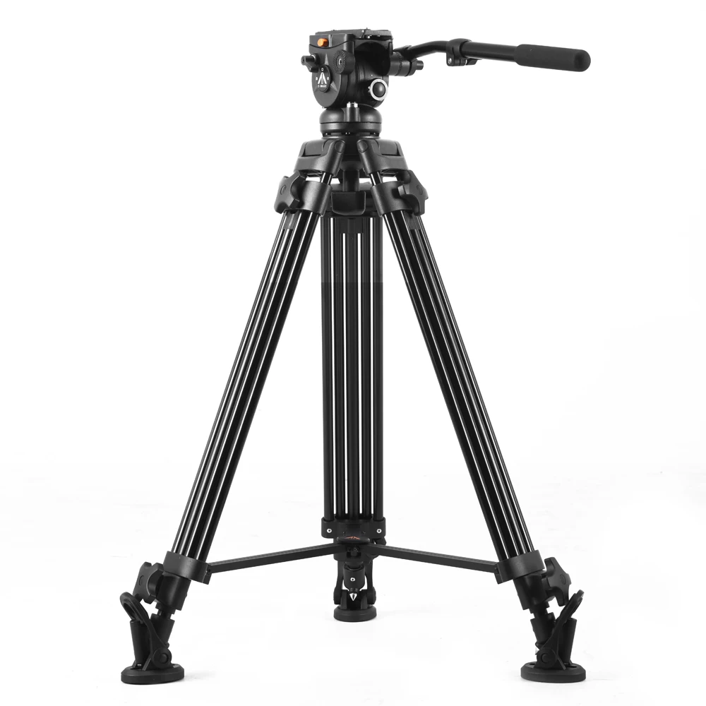 

E-IMAGE EI7060AA Two-Stage aluminum came Video Tripod with 360 degree Fluid Head for for video and DSLR