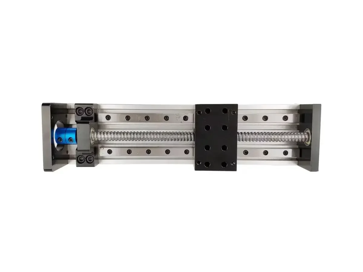 100mm 200mm 300mm 400mm 500mm Effective Travel Length SFU1204 Ballscrew 12mm Linear Guide Motion Module Rail Table CNC