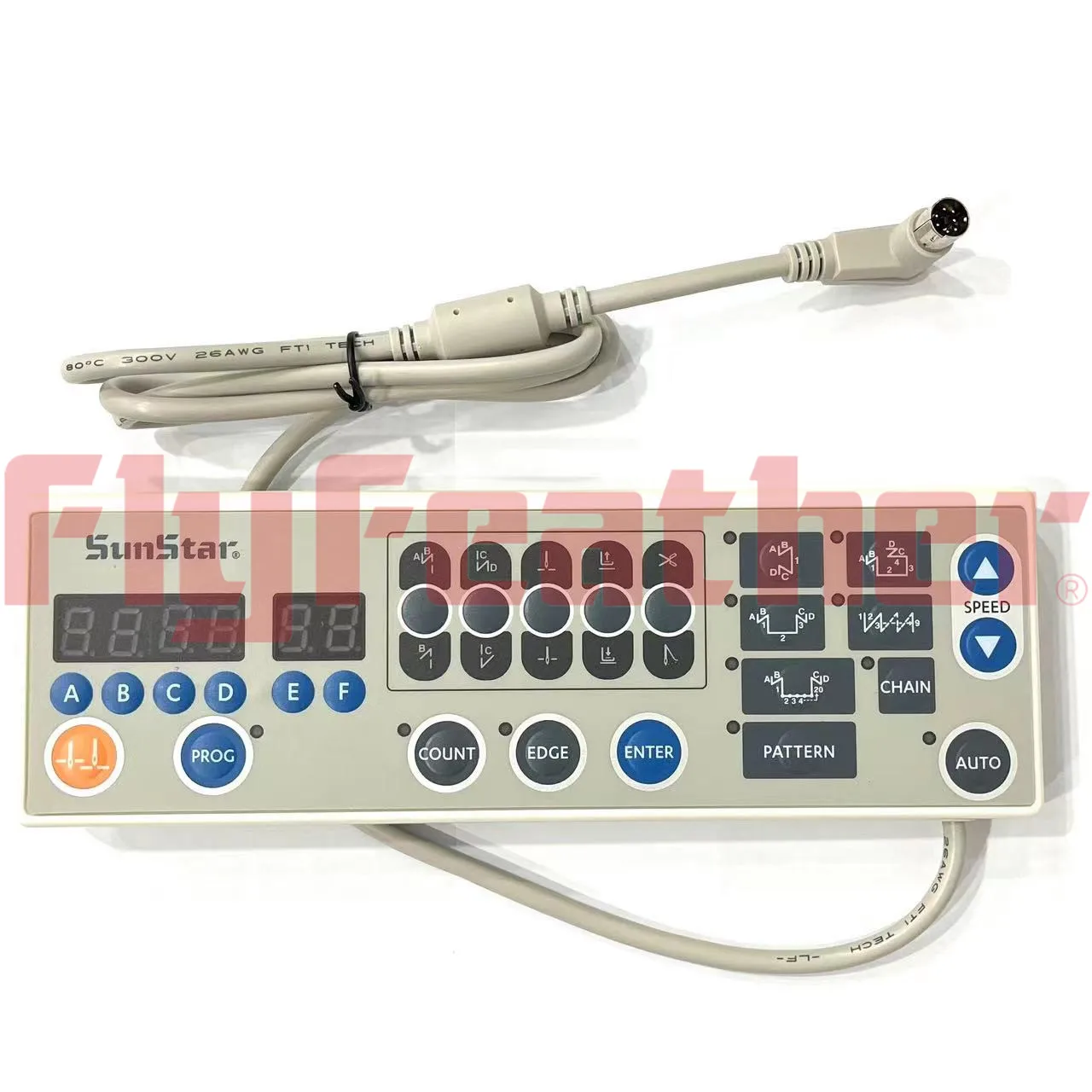 SUNSTAR EE-001523-00 CONTROL BOX S/V5 KM-250A-7SK KM-350A-7S KM-506-7S KM-530 KM-640 KM-757 KM-797BL-7S OPERATION BOX SWITCH