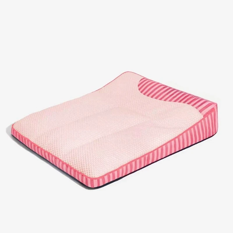 Luxury eco-friendly cool and breathable dog pad/bed, washable, orthopedic pet pad, suitable for summer cooling