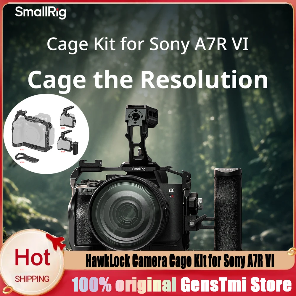 SmallRig 6702/6703/6704/6705/6706 HawkLock Kamera-Cage-Kit für Sony A7R VI für Monitor-Griff und Aufnahmezubehör