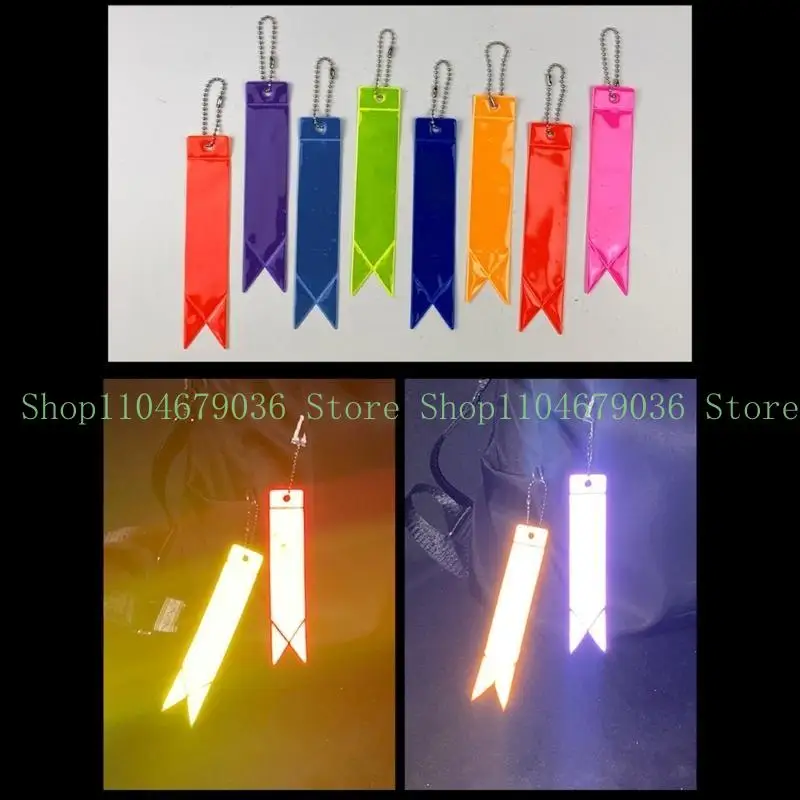 652f Sicurezza Riflettente Bag del ciondolo Hi-Visibilità per adulti Backpack Backpack Bright