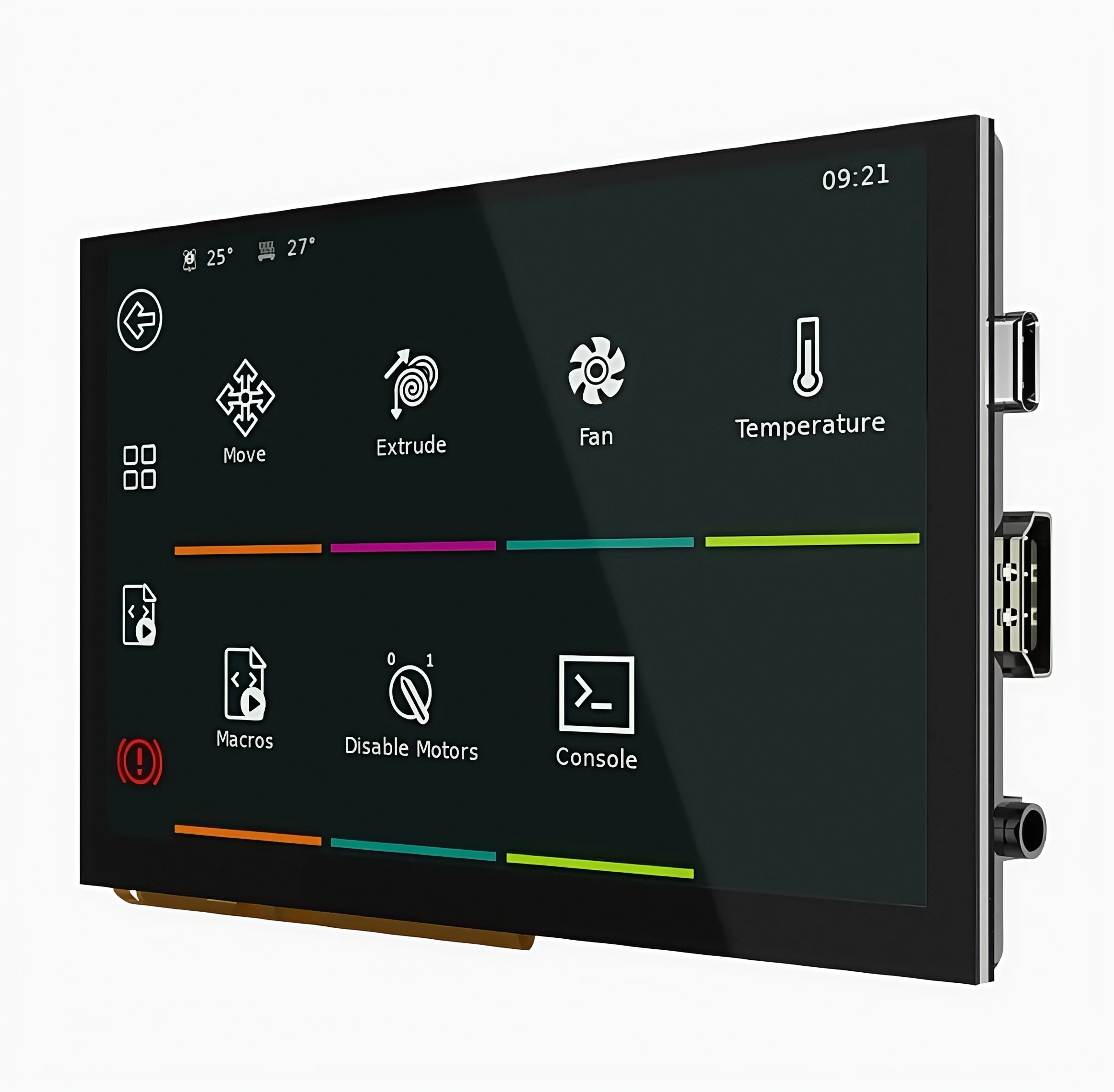 BIGTREETECH HDMI5/HDMI7 3D Printer Screen Small Display Raspberry Pi IPS Touch DIY Accessories