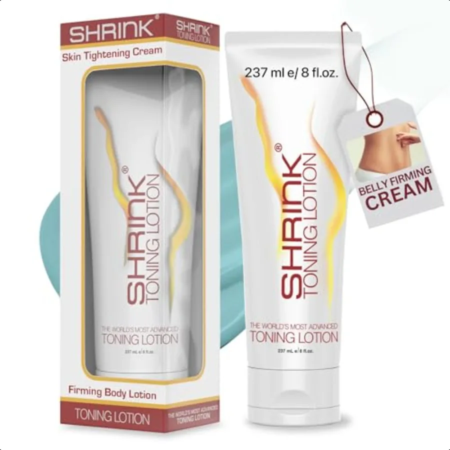 

Shrink Toning Lotion Heat Activated Cellulite Cream and Firming Body Lotion for Women and Men Body Cream for Stoh Tummy and Bod