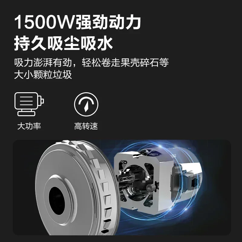 Electric Vacuum Cleaners New Vacum Cleaner Machine Home Appliance Water Filtration Vaccum Floor Dust Dry Wet.