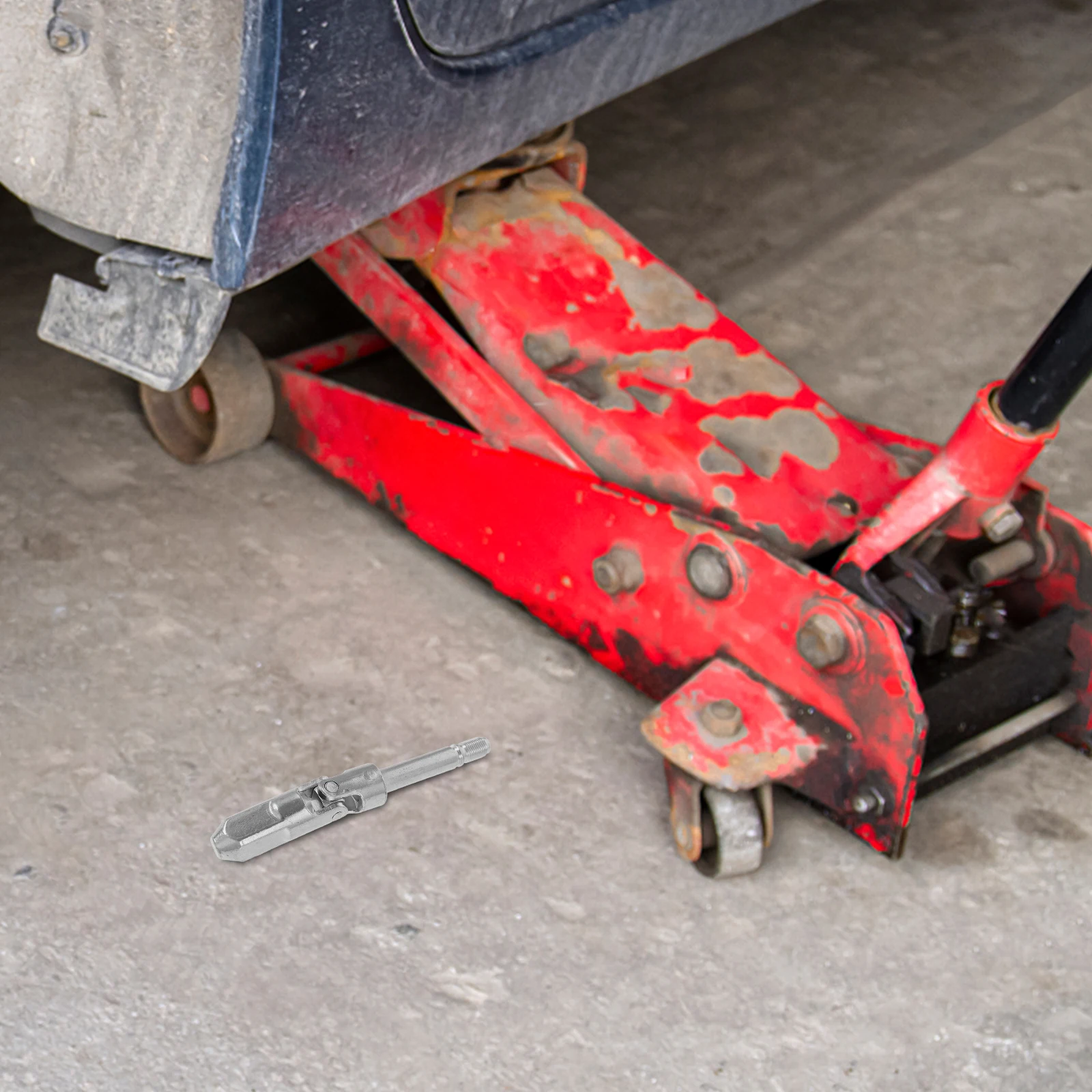 

140Mm Dual Pump Jack Accessories Steel Jack Direction Joint for Trailer Heavy Duty Lifting Tool Universal Shaft Drop Switch