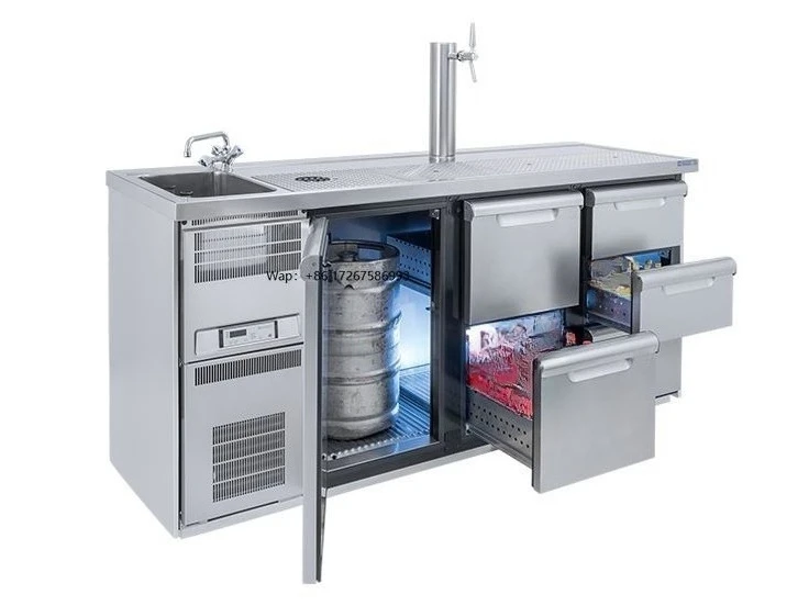 Premium YM Brand 2-Year Warranty 500W Dispensing Stainless Steel Eco-Friendly Beer Draft Machine High Efficiency