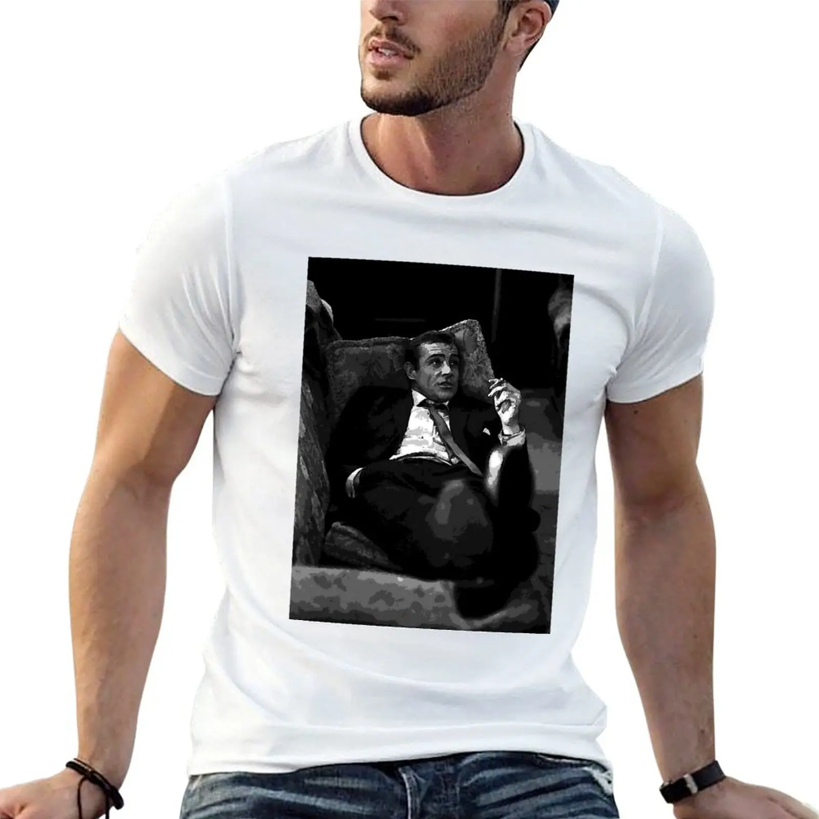 

Laid-Back T-Shirt t shirts for man cotton black cotton t-shirt plain for man package T-Shirt