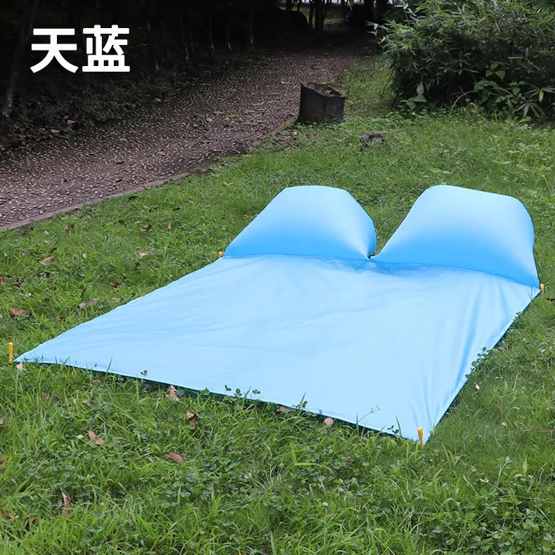 

Camping Mat Waterproof Air Pillow Picnic Mat Outdoor with Pillow Portable Moisture Cushion Beach Grass Mat Camping Materac