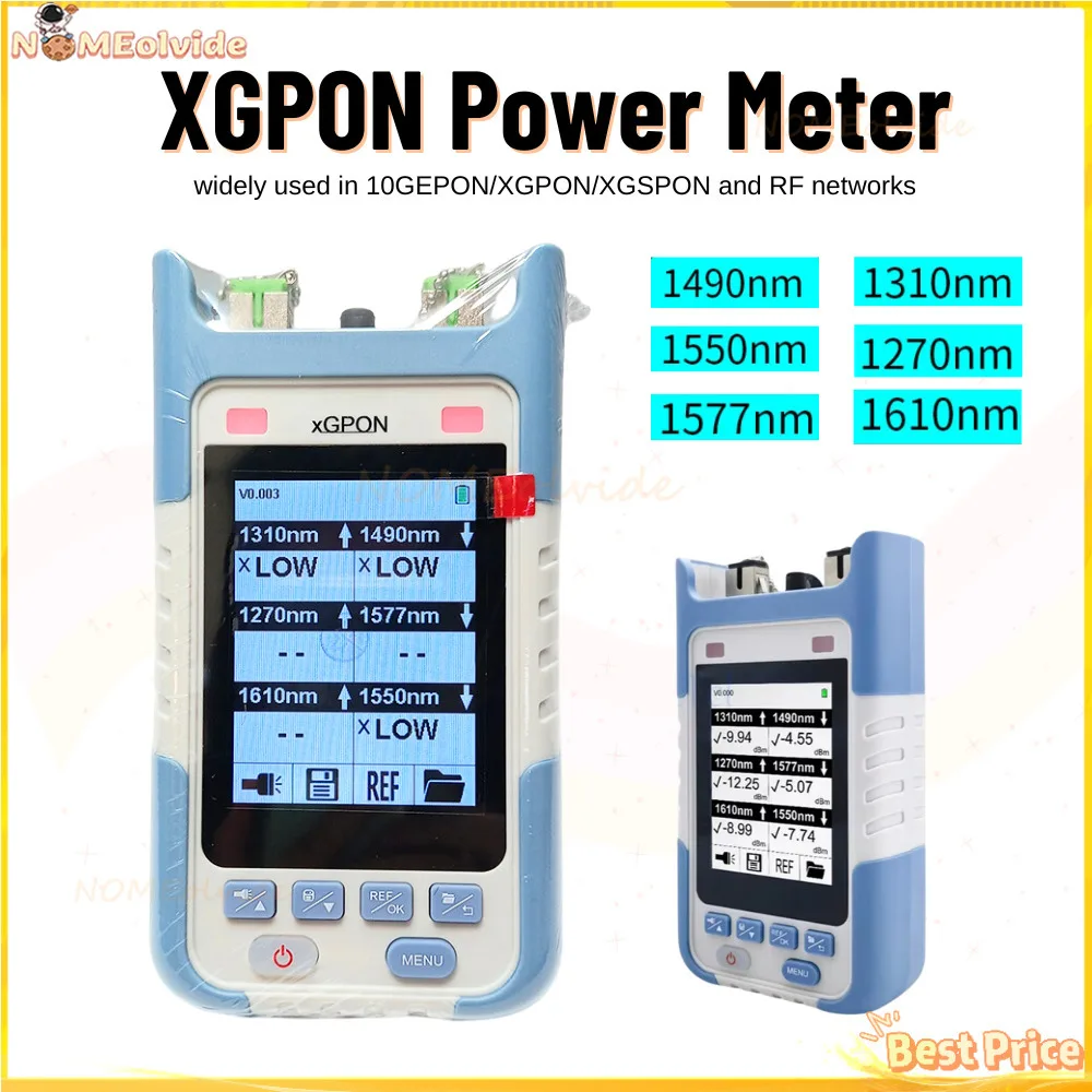 XGPON Power Meter Network Inventory Instrument Broadband Disassembly Tool Optical Cat One Testing USB