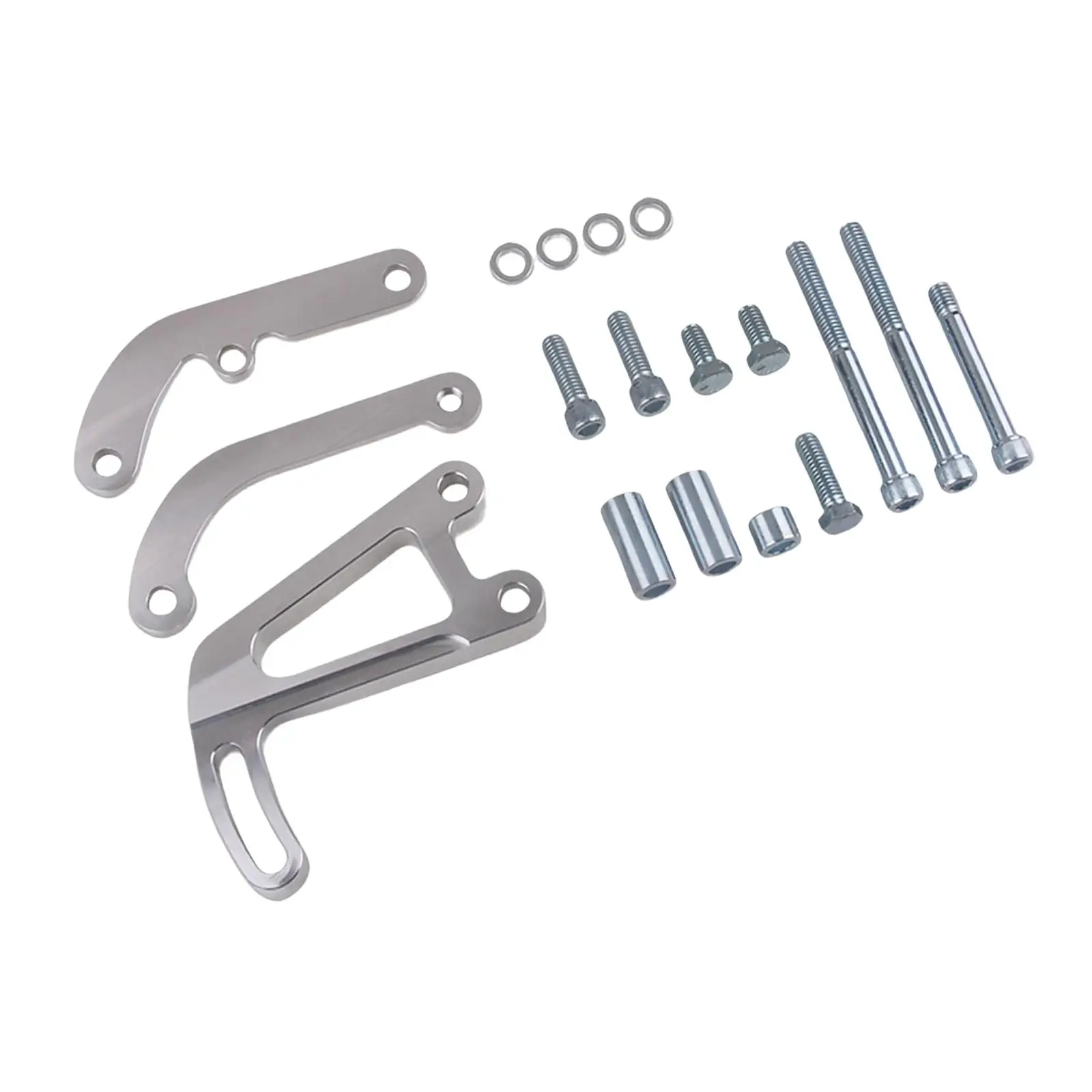 SBC Alternator Mounting Bracket for Chevy Small Block 265 283 305 327 350 383 400 with Long Water Pump Style