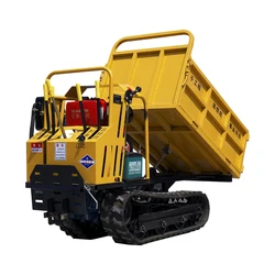 HW800SL Dumper Diesel Power per il trasporto di Dumper in materiale sfuso con cingoli in gomma il corpo può inclinarsi trasportate su fango o neve