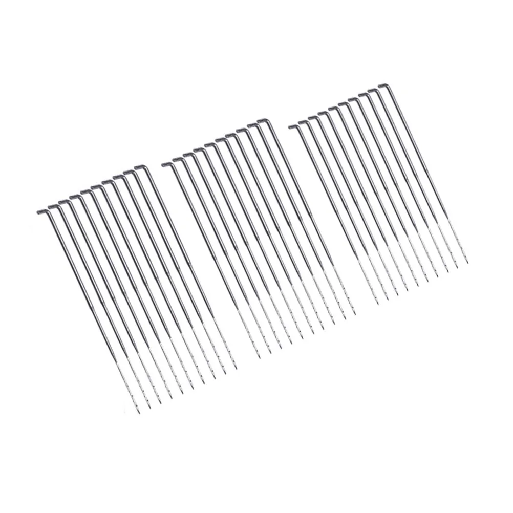 

60Pcs DIY Punch Needle Set Comfort Grip for Stitching Embroidery Craft Wool Felt Decorative Sewing Darning Home Hobby Supplies