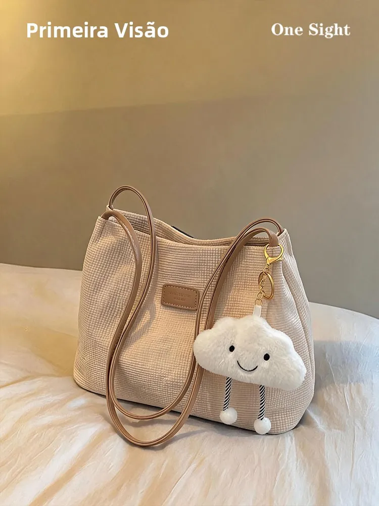 summer-large-capacity-women's-tote-bag-commuter-bag-luxury-minimalist-style-bucket-shape-single-shoulder-bag-casual-style