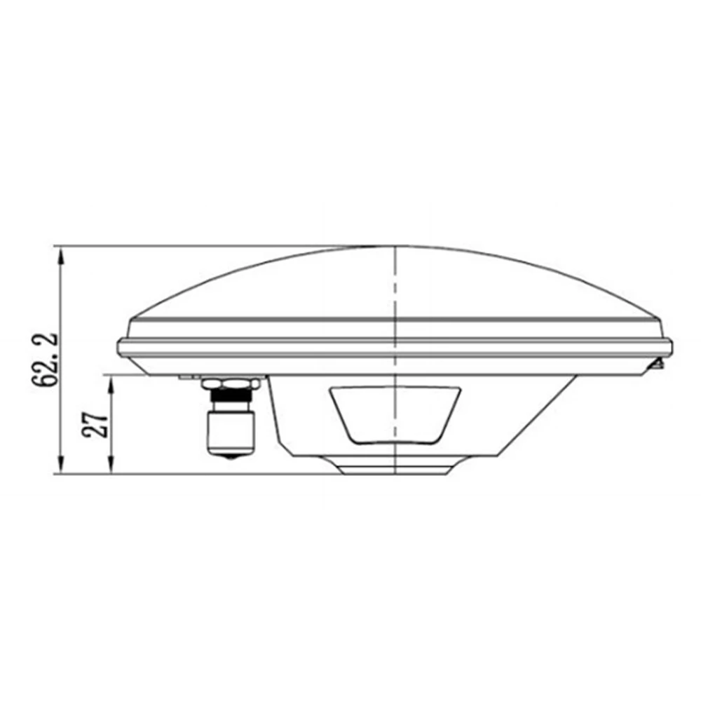 هوائي Bynav بنظام كامل RTK-GNSS BY500 لمسح هوائي GPS النشط GPS GLONASS BeiDou GALILEO L1 L2 L5 RTK #6