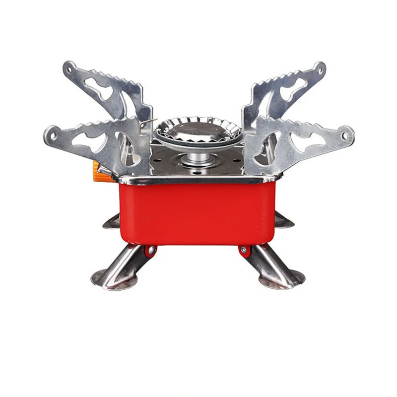 Portable Ignition Gas Stove for Camping Tourism Outdoor Entertainment, Cooking Utensils, Picnic Barbecue Cooking, Heating Burner