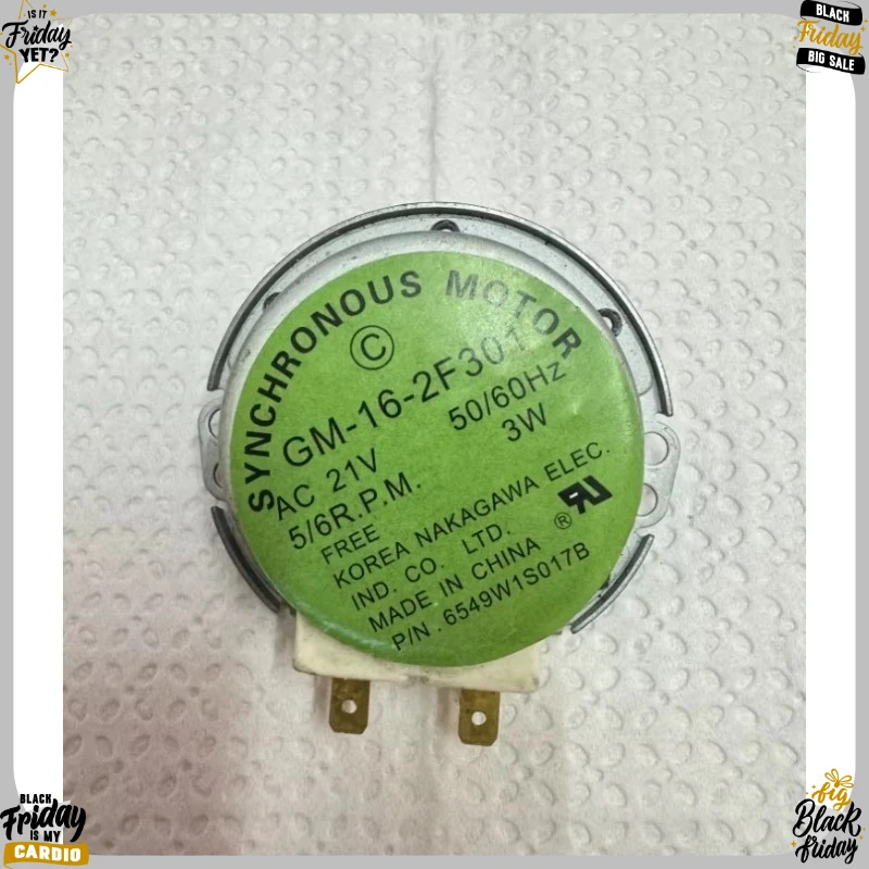 1Pcs For LG Microwave Oven Parts Turntable Motor GM-16-2F301 AC21V