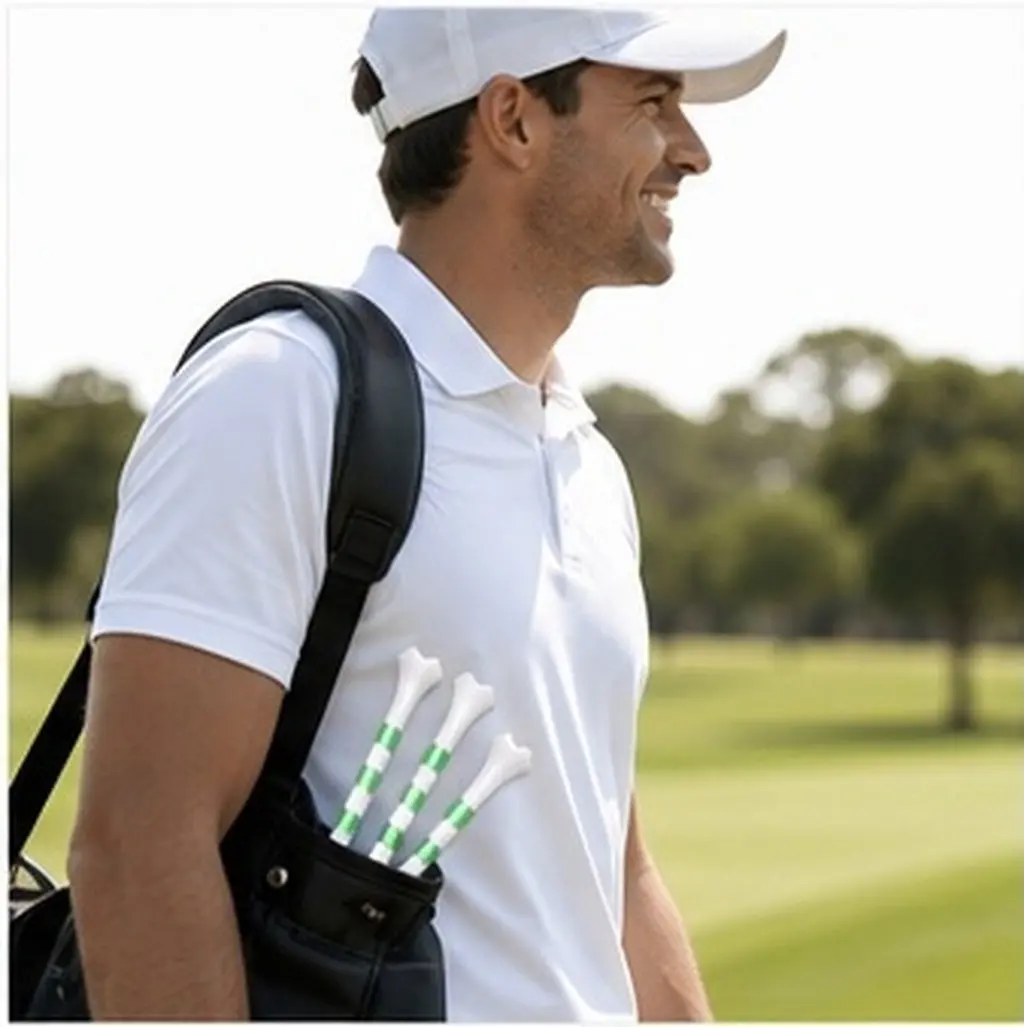 20 Pcs Golf Essentials for Men Colored Tees Bulk Creative Equipment Accessories