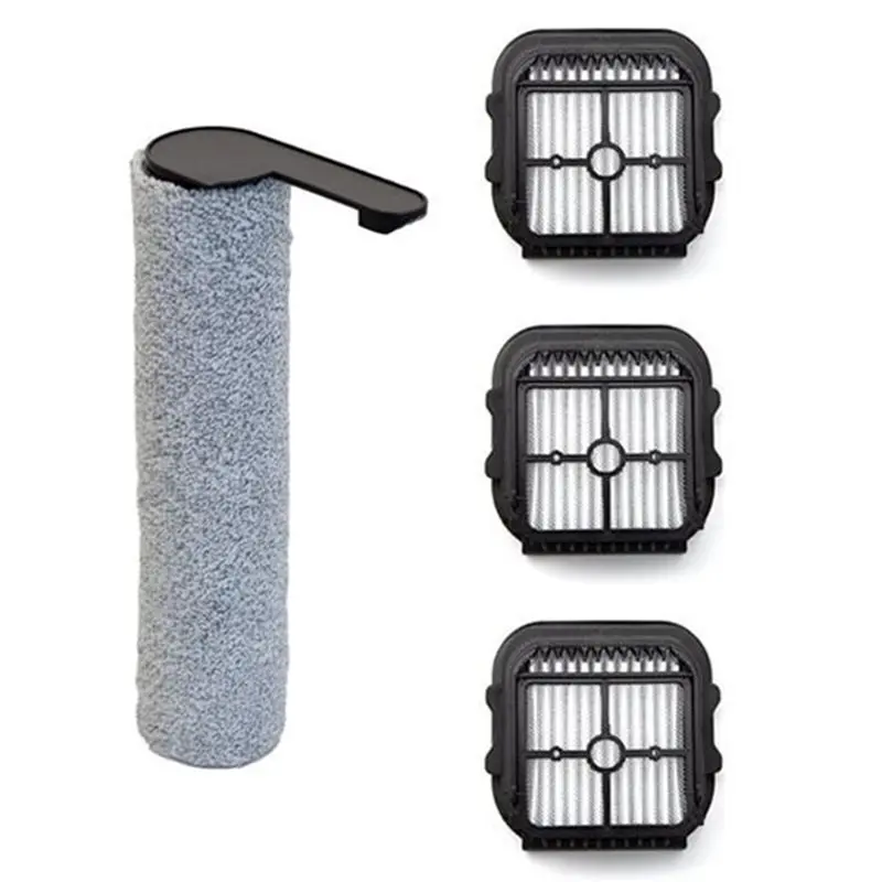 AC93-Suitable For Jonr ED12 Pro Max Floor Scrubber Accessories: Main Brush Brush Wheel, Roller Brush, Filter Cartridge