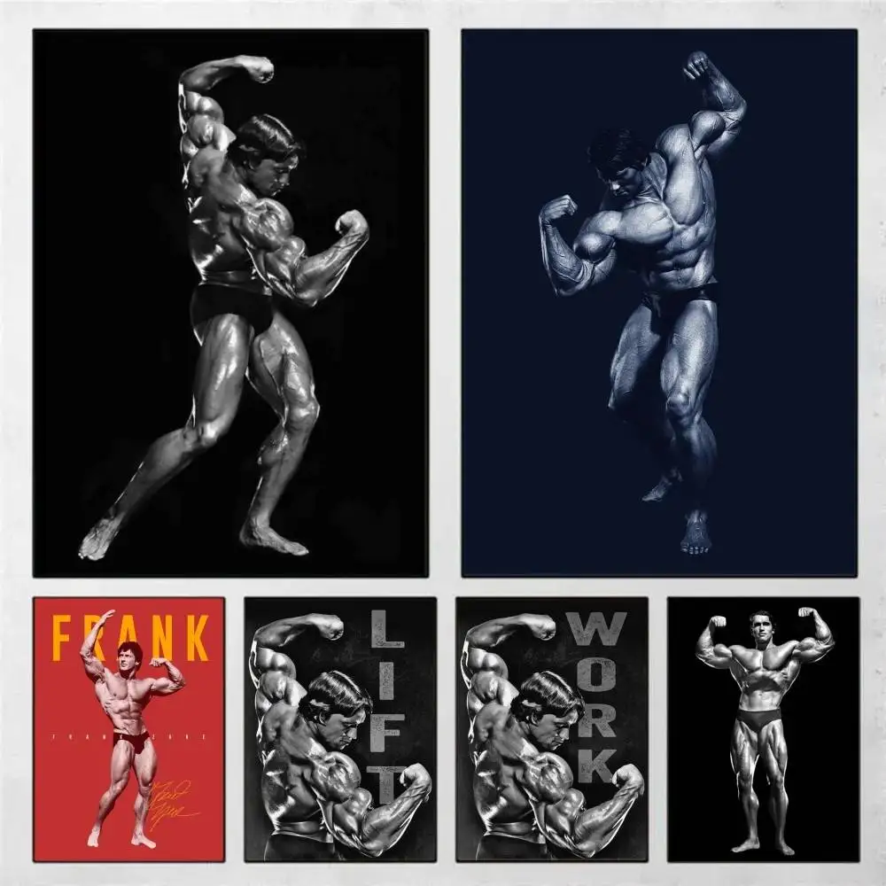 Arnold Schwarzenegger Bodybuilding Muscle Fitness Motivation Poster Art With Prints Home Bedroom Living Room Decoration Gift