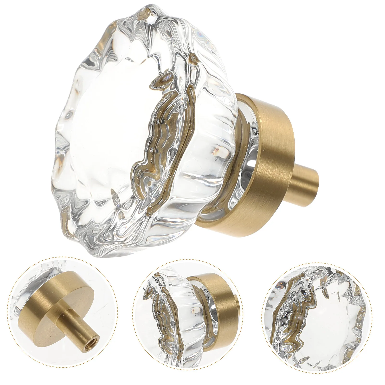 Crystal Flower Cabinet Knob Stylish Furniture Handle for Dresser Drawer Cupboard Door Pull Home Decoration Dresser Knobs