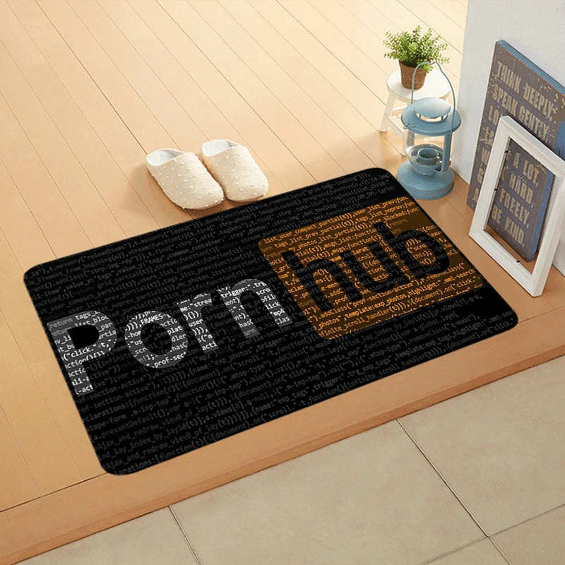 Funny Room Rugs Foot Carpets PornHubS Entrance Doormat Kawaii Rug Floor Mats Carpet Anti Slip Bedroom Mat Kitchen Hallway Decors