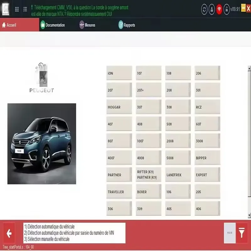 

2025 Newest Diagbox V9.129 Diagnostic Tool Lexia 3 V9.91 V9.68 Full Update For Citroen/Peugeot read fault codes system testing