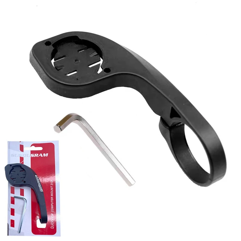 دراجة الطريق الجبلية 31.8 مللي متر المقود جبل دعم دراجة قاعدة حامل ل Garmin Edge Magene igpsport XOSS Geoid GPS قوس الكمبيوتر