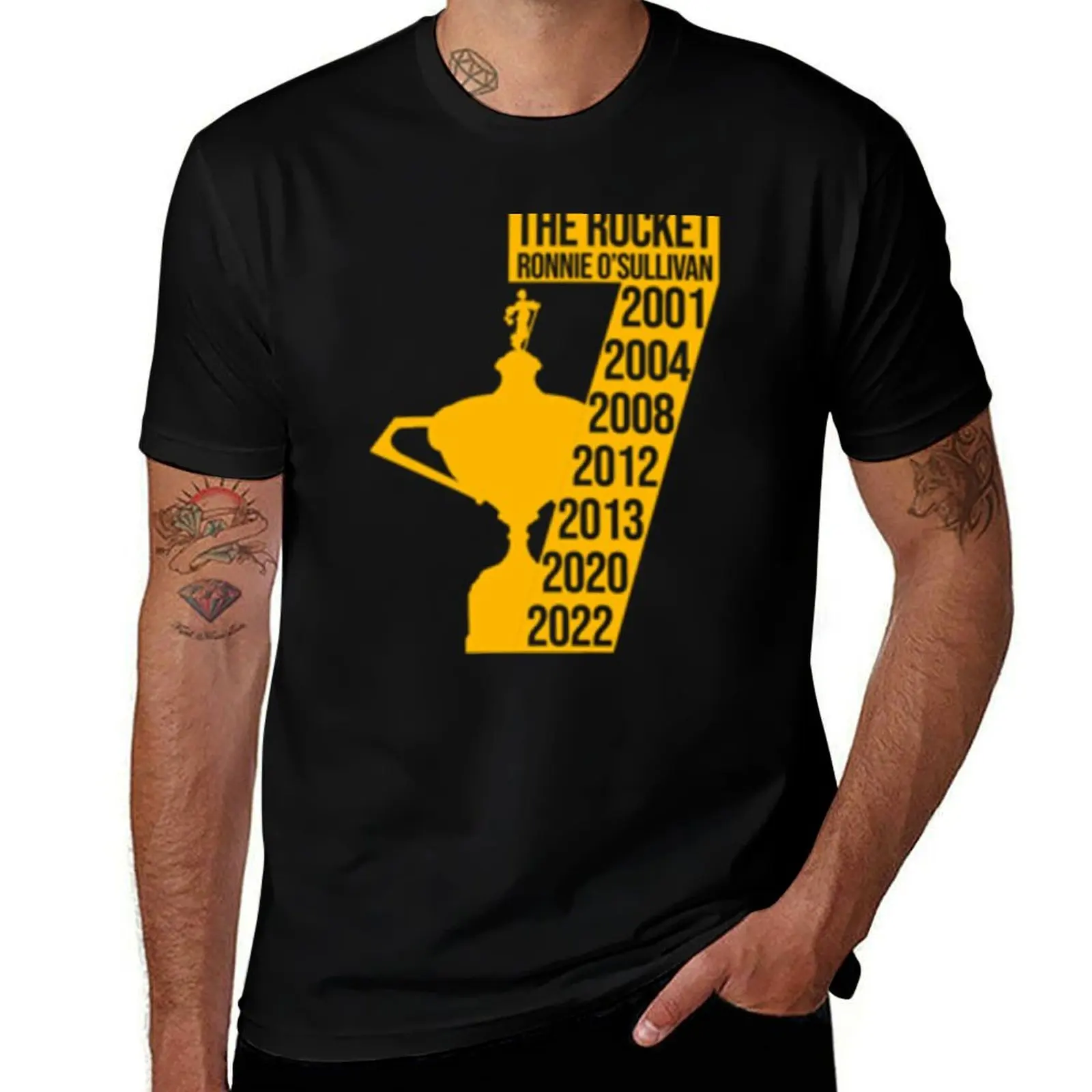 Ronnie O_Sullivan T-Shirt Quick Dry Outdoor Sports T-Shirt