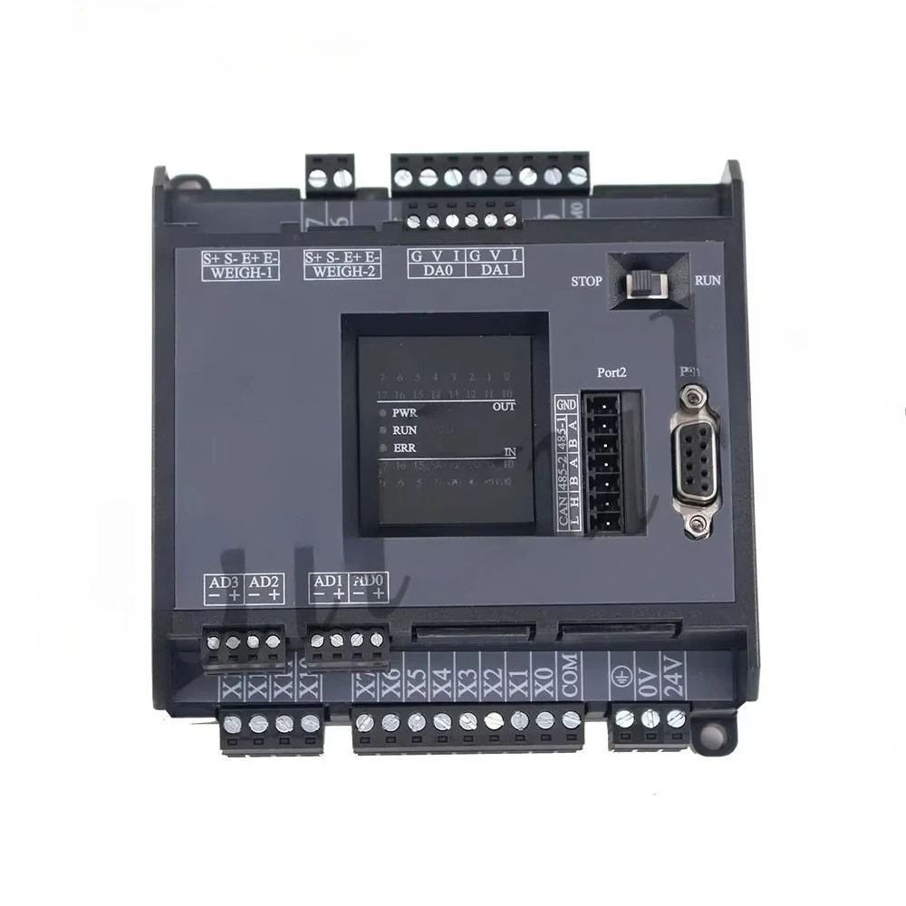 PLC Industrial Control Board LK3U-14 20MR MT with Analog 2 Way 485 Weighing Plc Controller