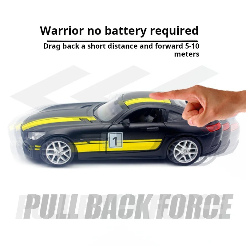 1:36 Modello di veicolo Super Classic Pull Back Toy Car Collezione educativa Porta aperta Modello di auto Regalo Auto regalo per Lamborghini